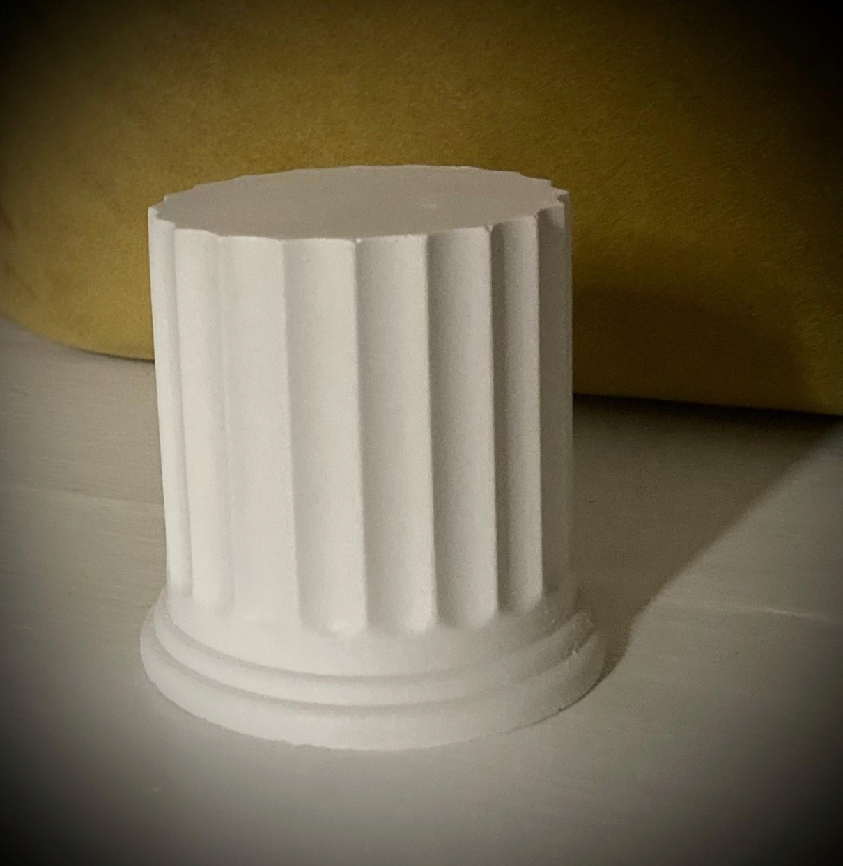 Handcrafted Plaster Architectural Column – Roman Inspired Decorative Sculpture (small)