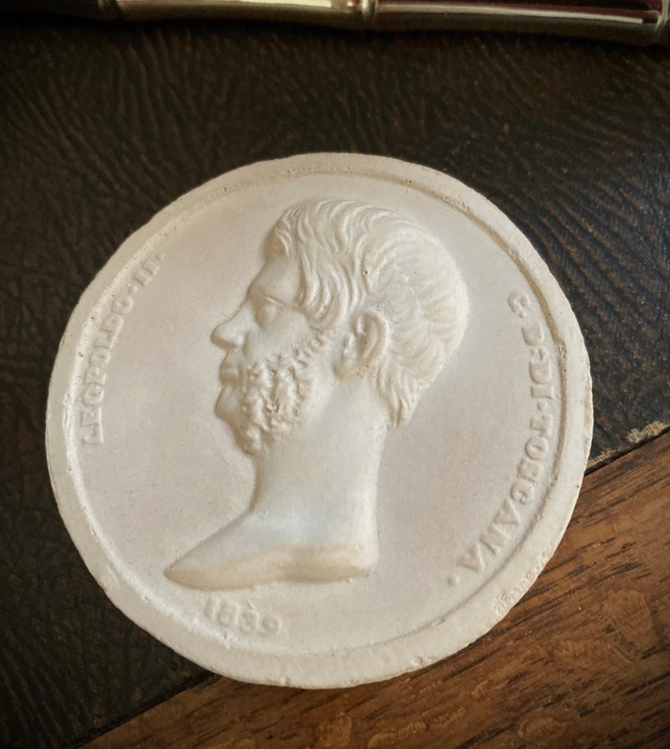 Italian Intaglio Plaster Cast Sculpture. Grand Tour Inspired | Aged Matte Finish