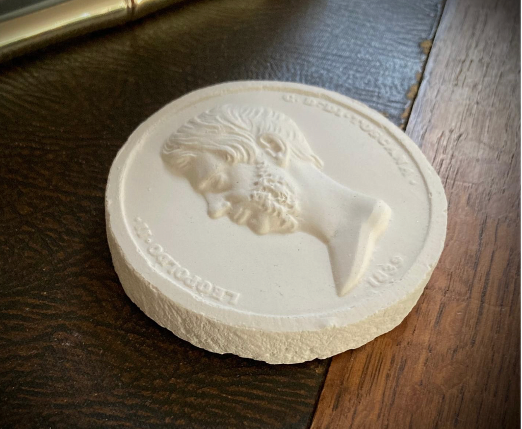 Italian Intaglio Plaster Cast Sculpture. Grand Tour Inspired | Aged Matte Finish