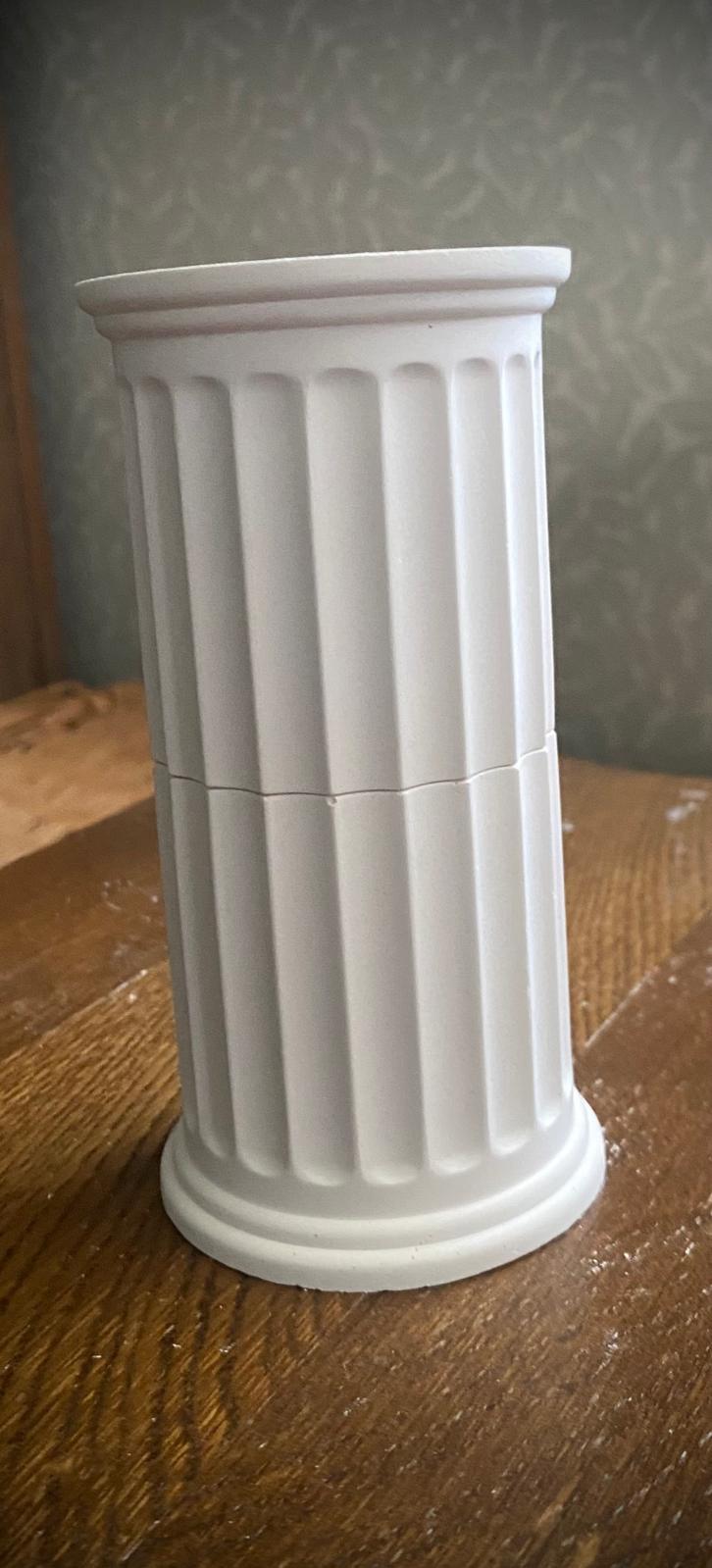 Plaster Architectural Column – Roman Inspired Decorative Sculpture