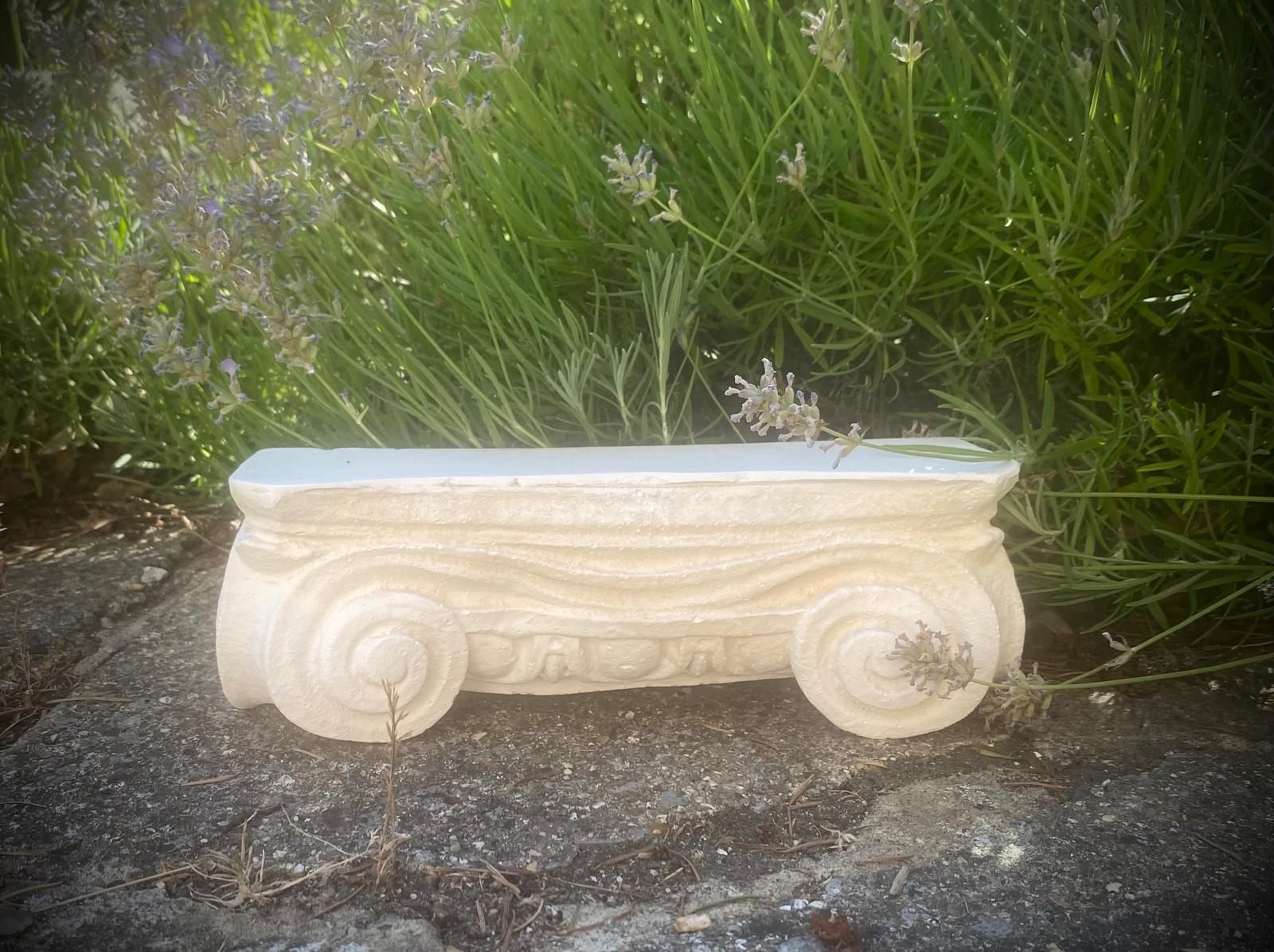 Exterior Quality Greek / Roman Ionic Column Capital Exterior plaster sculpture, architecture Decor. Signed & Numbered. Limited Edition
