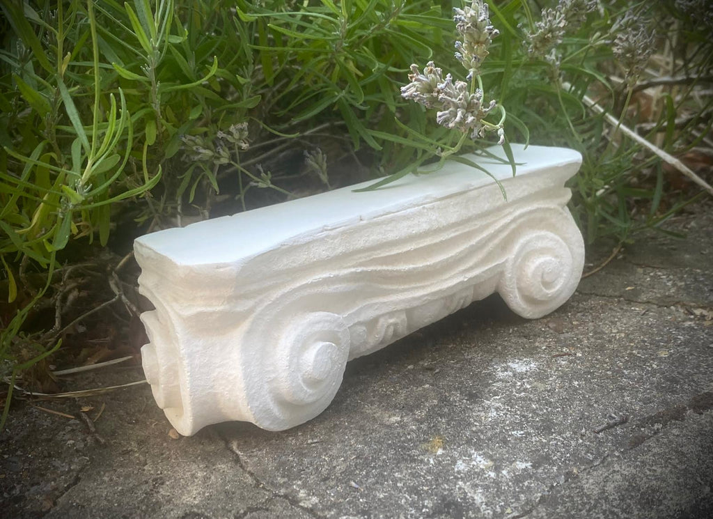 Exterior Quality Greek / Roman Ionic Column Capital Exterior plaster sculpture, architecture Decor. Signed & Numbered. Limited Edition